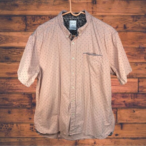 5 for $25🔥Level Ten Peached Poplin Button Front Shirt XL - Picture 1 of 7